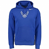 Men's Air Force Falcons Nike Big Logo Fleece Hoodie - Royal,baseball caps,new era cap wholesale,wholesale hats